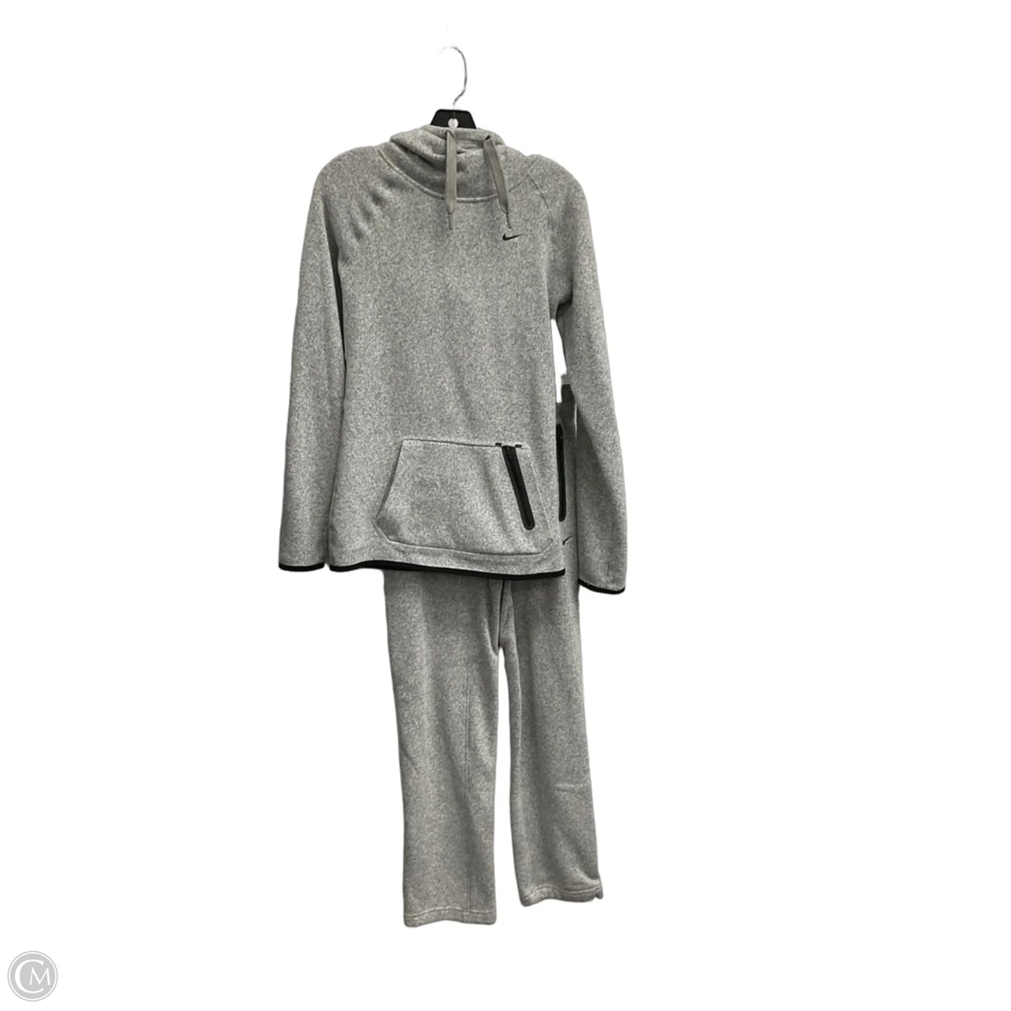 Athletic Pants 2pc By Nike In Grey, Size: S