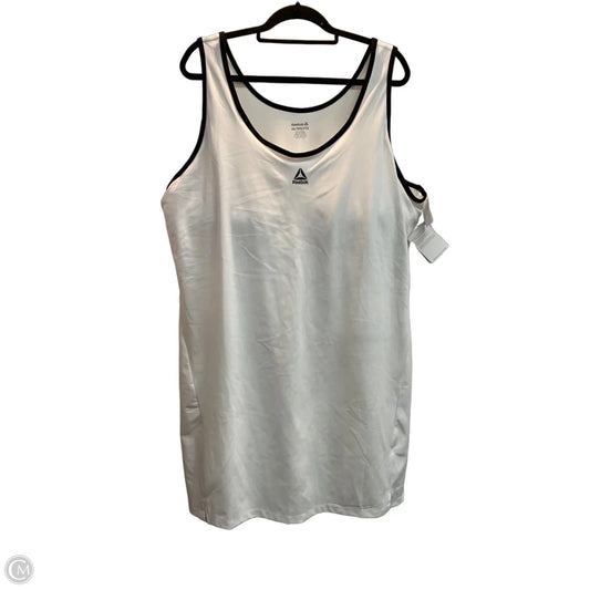 Athletic Dress By Rbx In White, Size: 3x