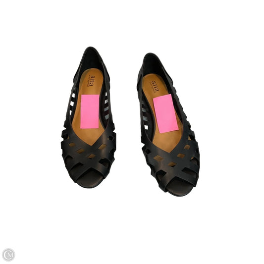 Shoes Flats By Ana In Black, Size: 11