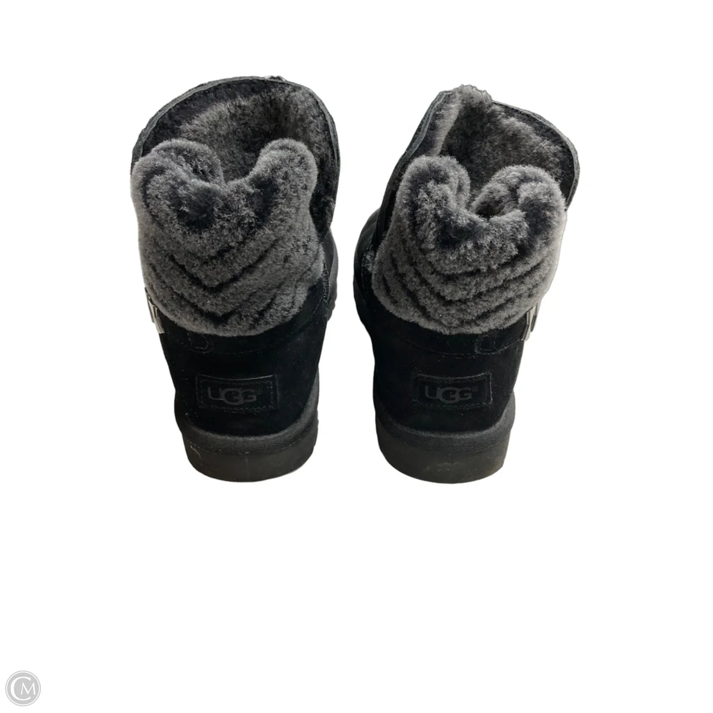 Boots Designer By Ugg In Black, Size: 9