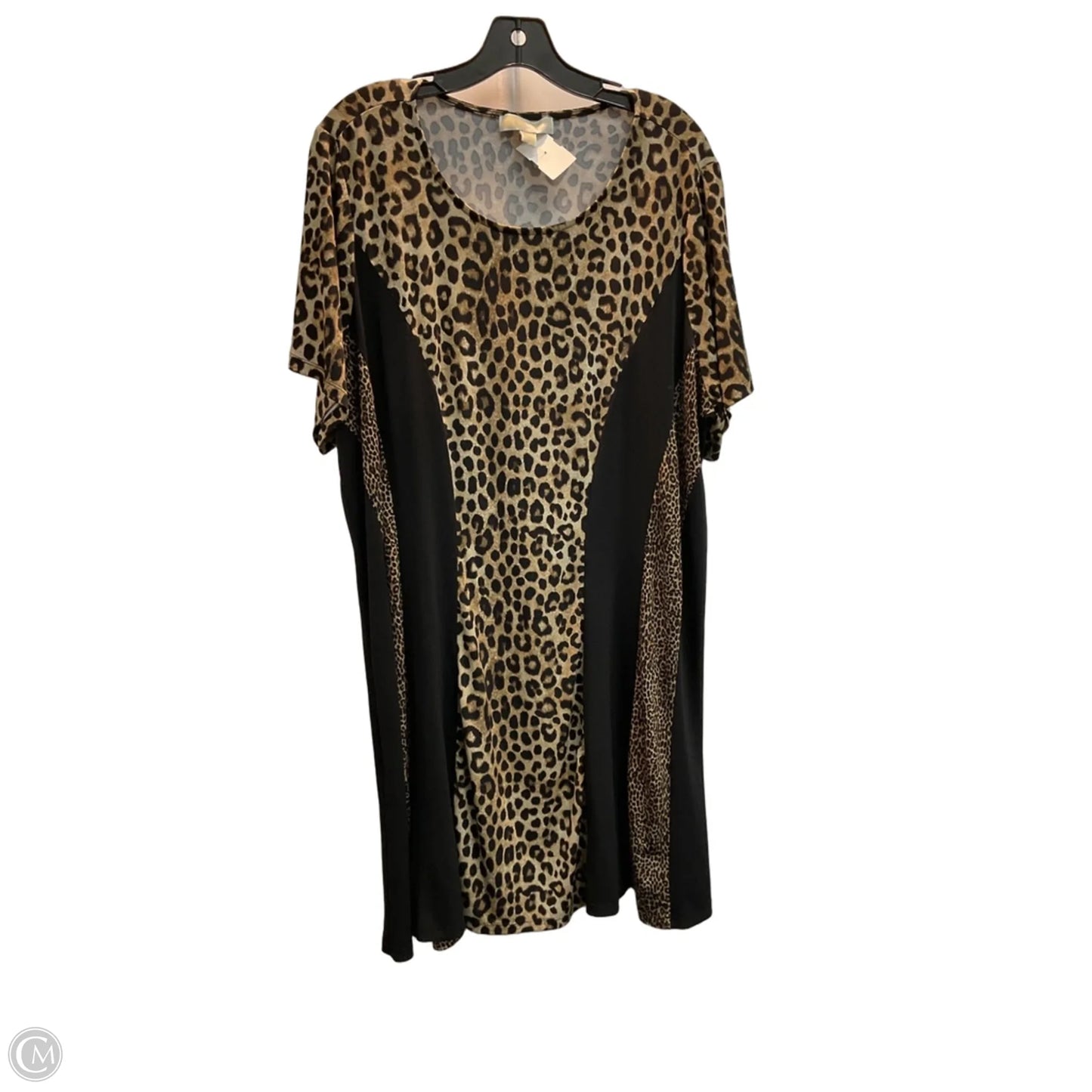 Dress Casual Short By Michael By Michael Kors In Leopard Print, Size: 2x
