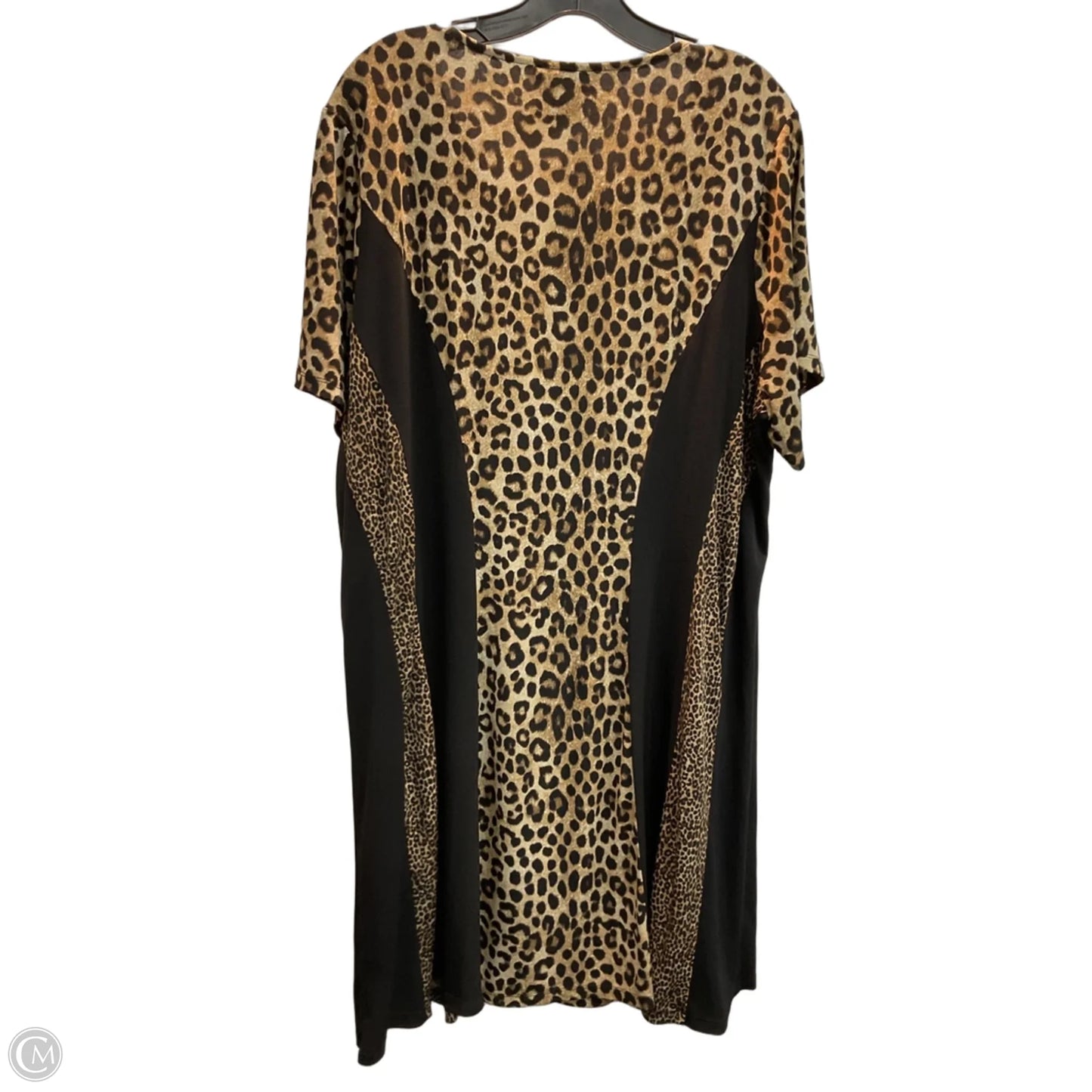 Dress Casual Short By Michael By Michael Kors In Leopard Print, Size: 2x