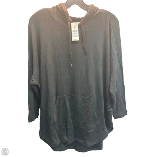 Sweatshirt Hoodie By Lou And Grey In Black, Size: Xs