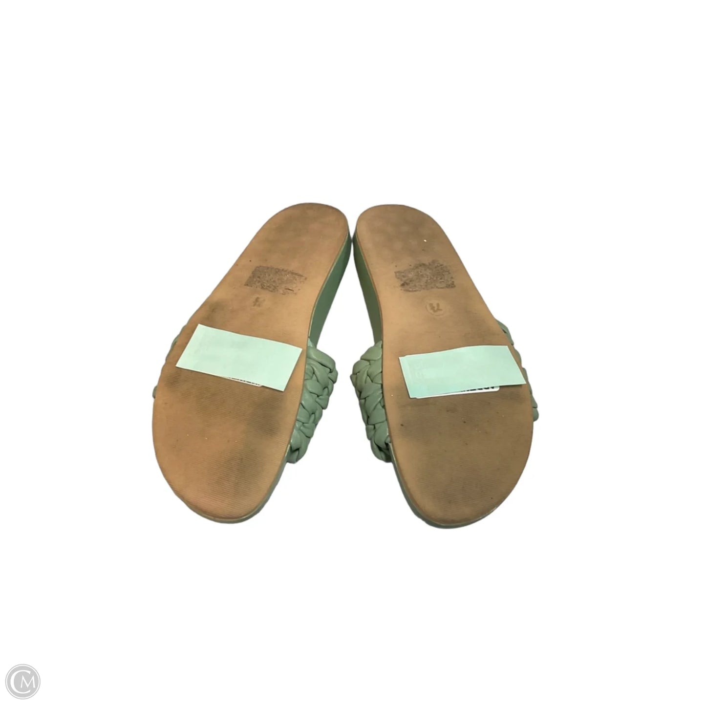 Sandals Flats By Universal Thread In Green, Size: 7.5