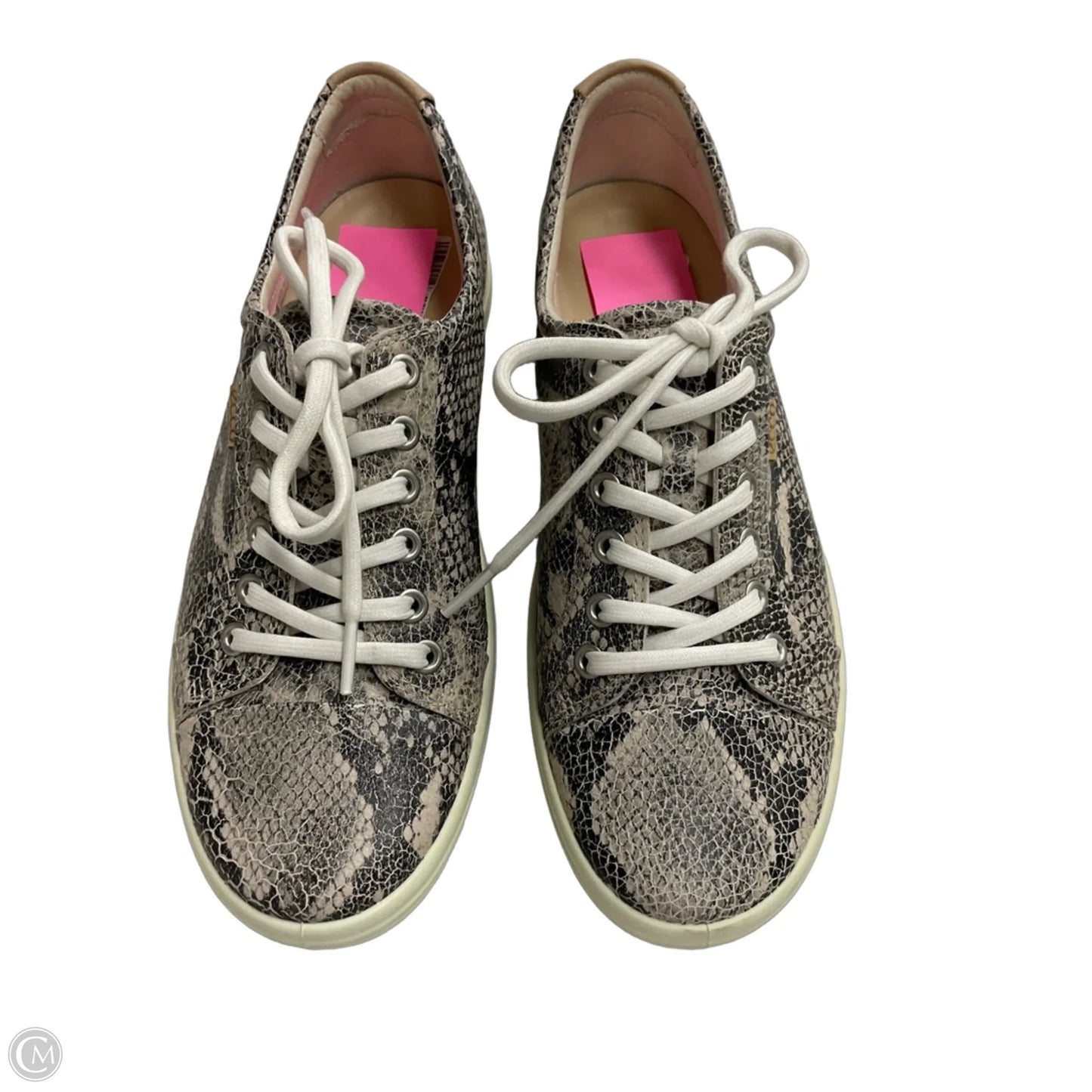 Shoes Sneakers By Ecco In Snakeskin Print, Size: 9