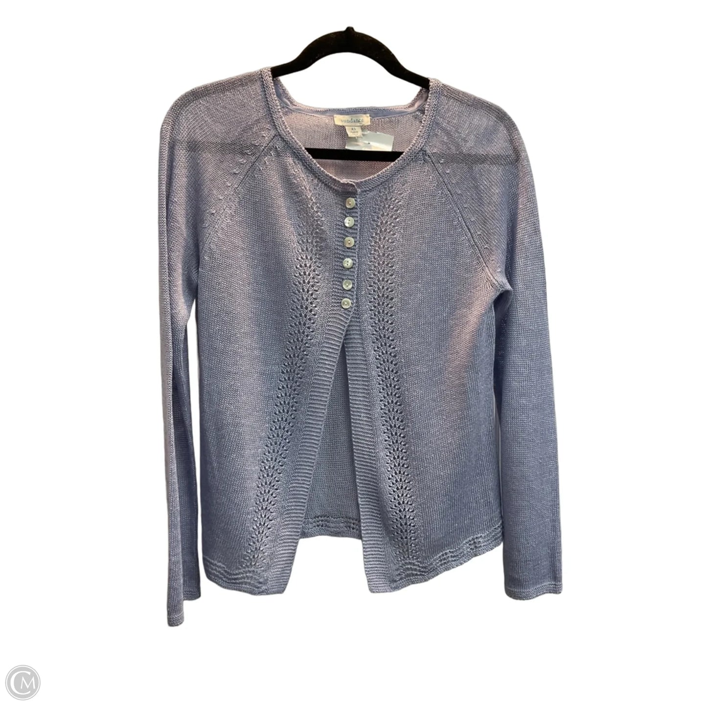 Cardigan By Sundance In Blue, Size: Xs