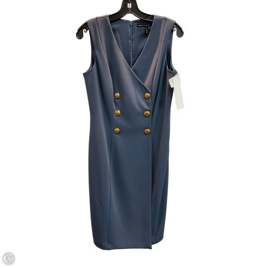 Dress Party Midi By White House Black Market In Blue, Size: Mp