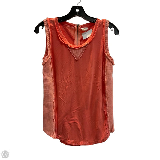 Tank Top By Pol In Pink, Size: M