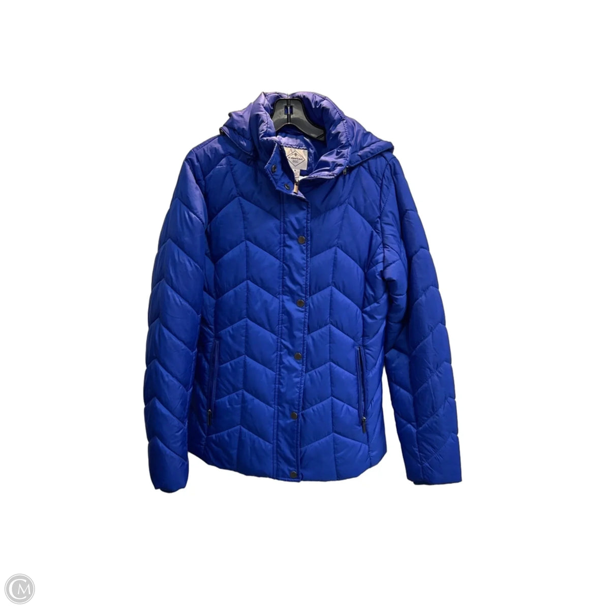Coat Parka By St Johns Bay In Blue, Size: S