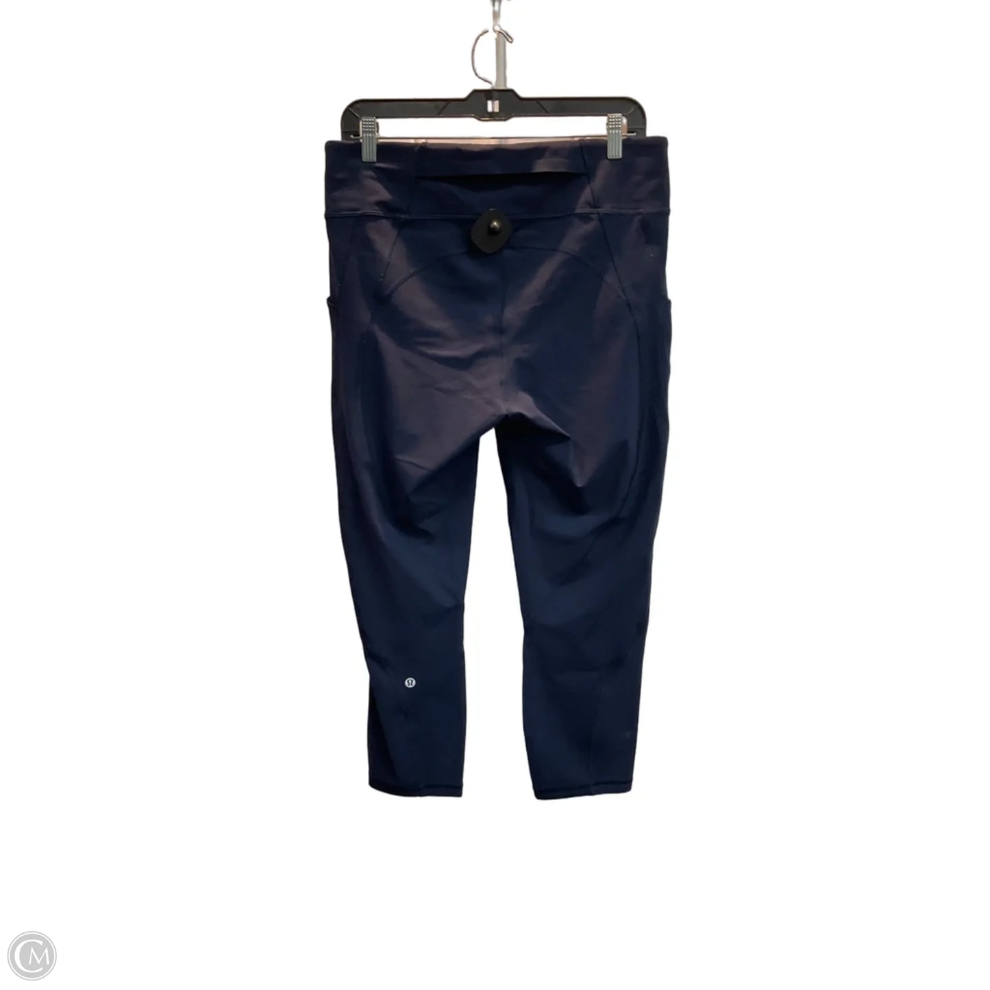 Athletic Capris By Lululemon In Navy, Size: L