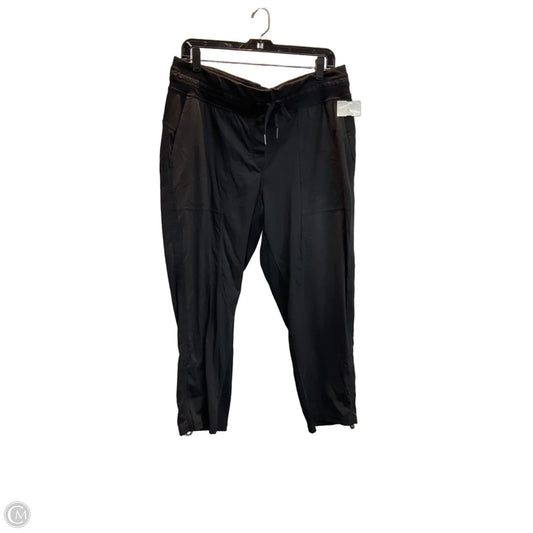 Athletic Pants By Lululemon In Black, Size: L