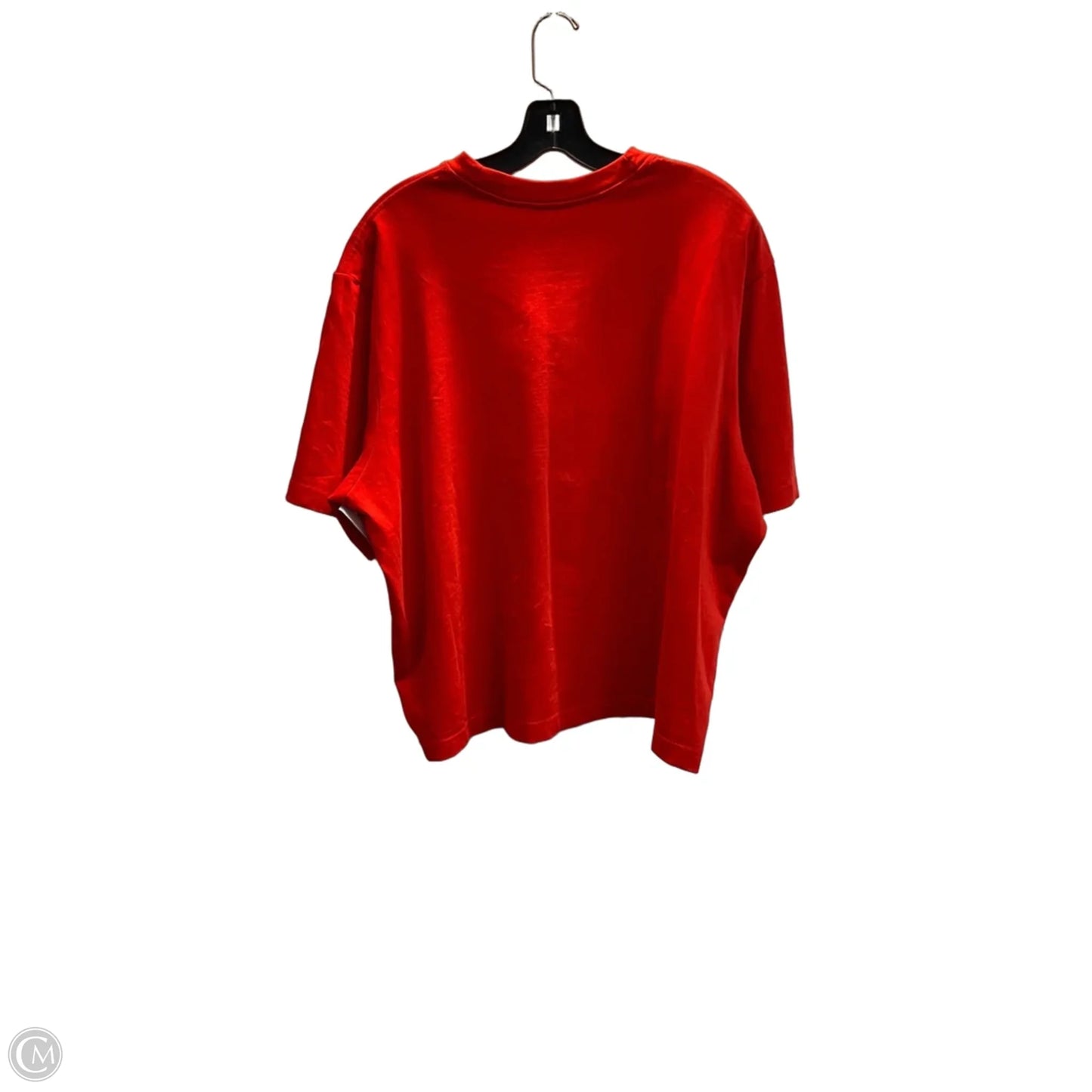 Top Short Sleeve Basic By Nike In Red, Size: Xlp