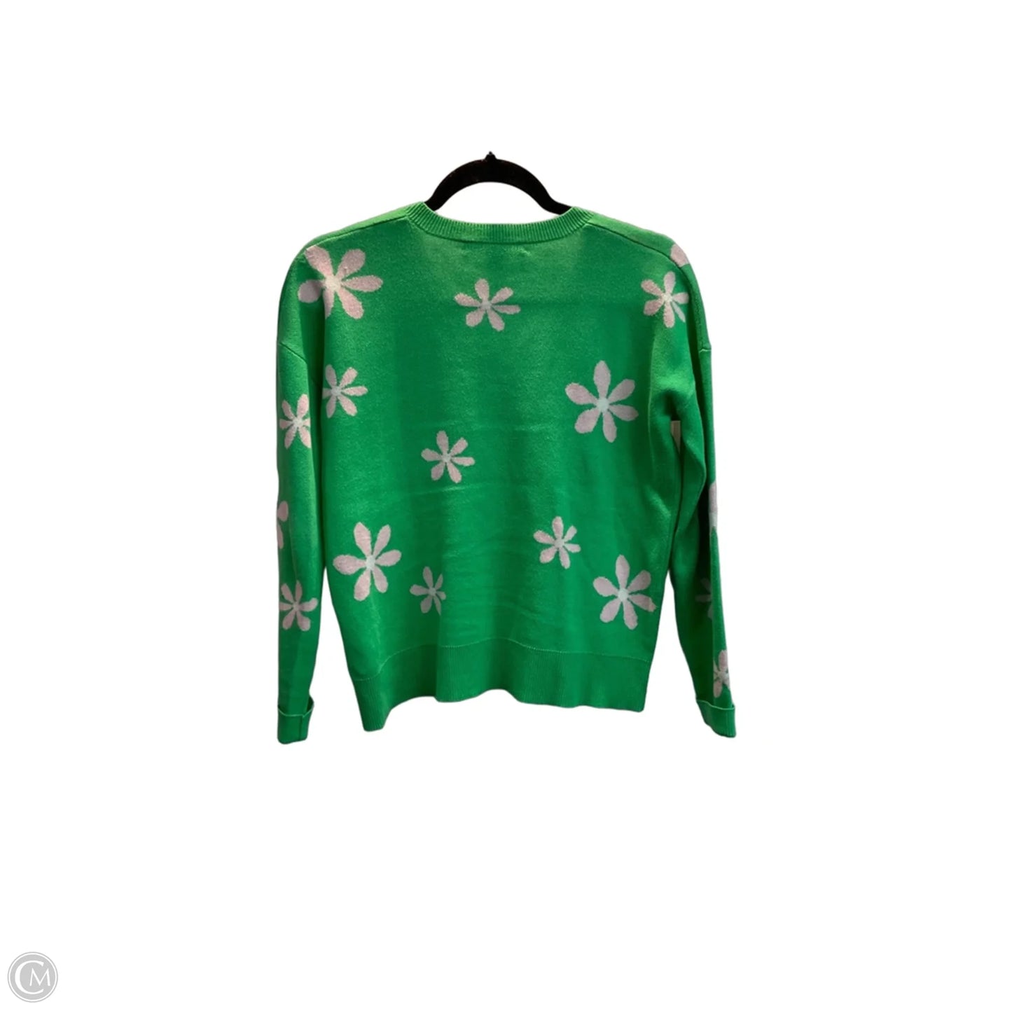 Sweater Cardigan Designer By Lilly Pulitzer In Green, Size: Xxs