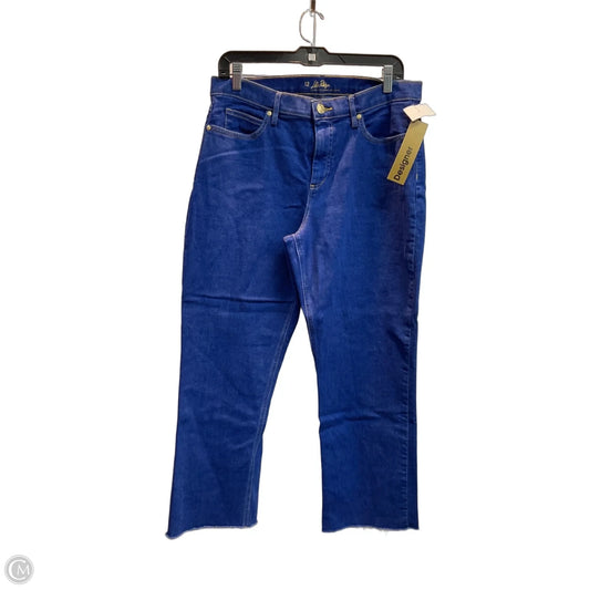 Jeans Designer By Lilly Pulitzer In Blue Denim, Size: 12