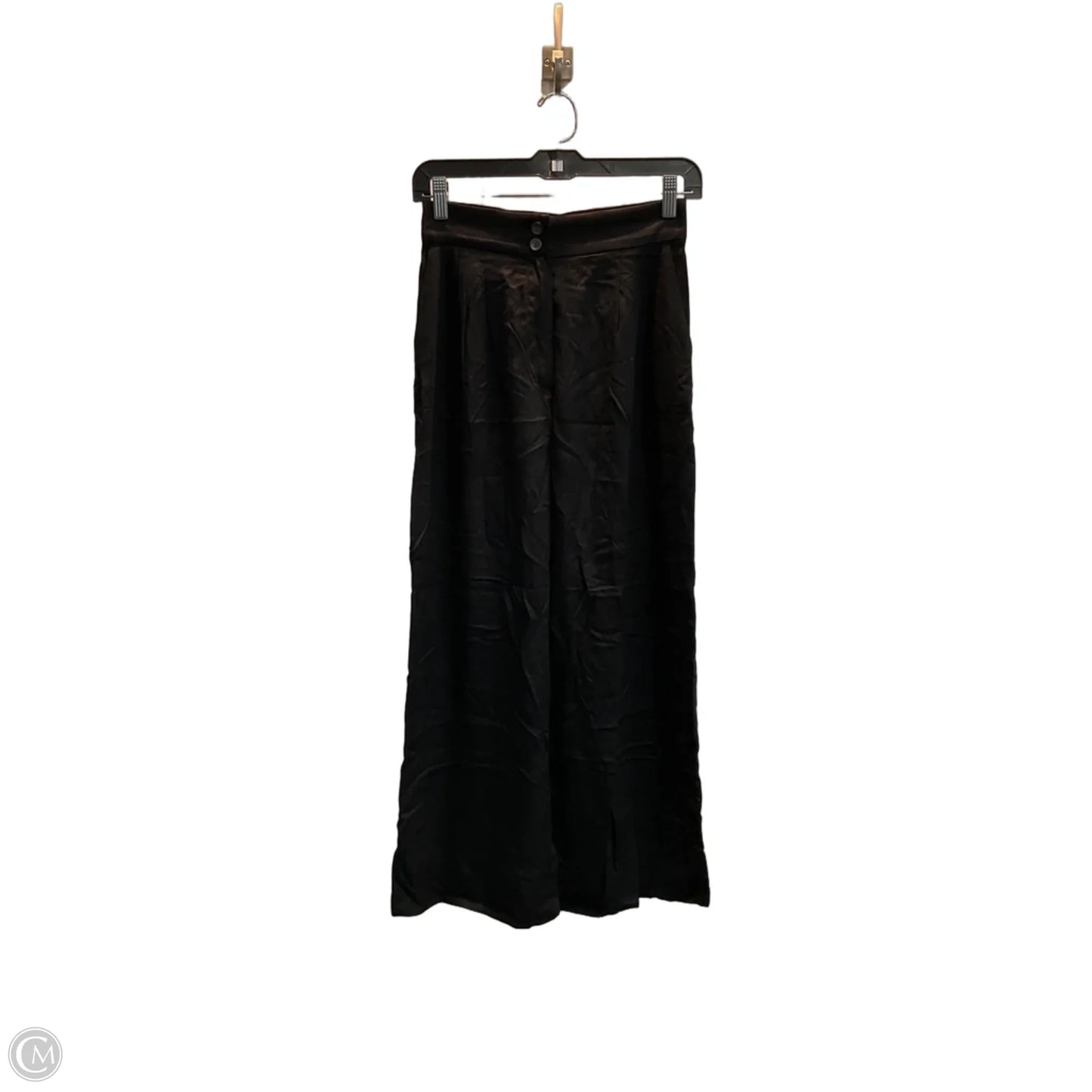 Pants Wide Leg By H&m In Black, Size: 4