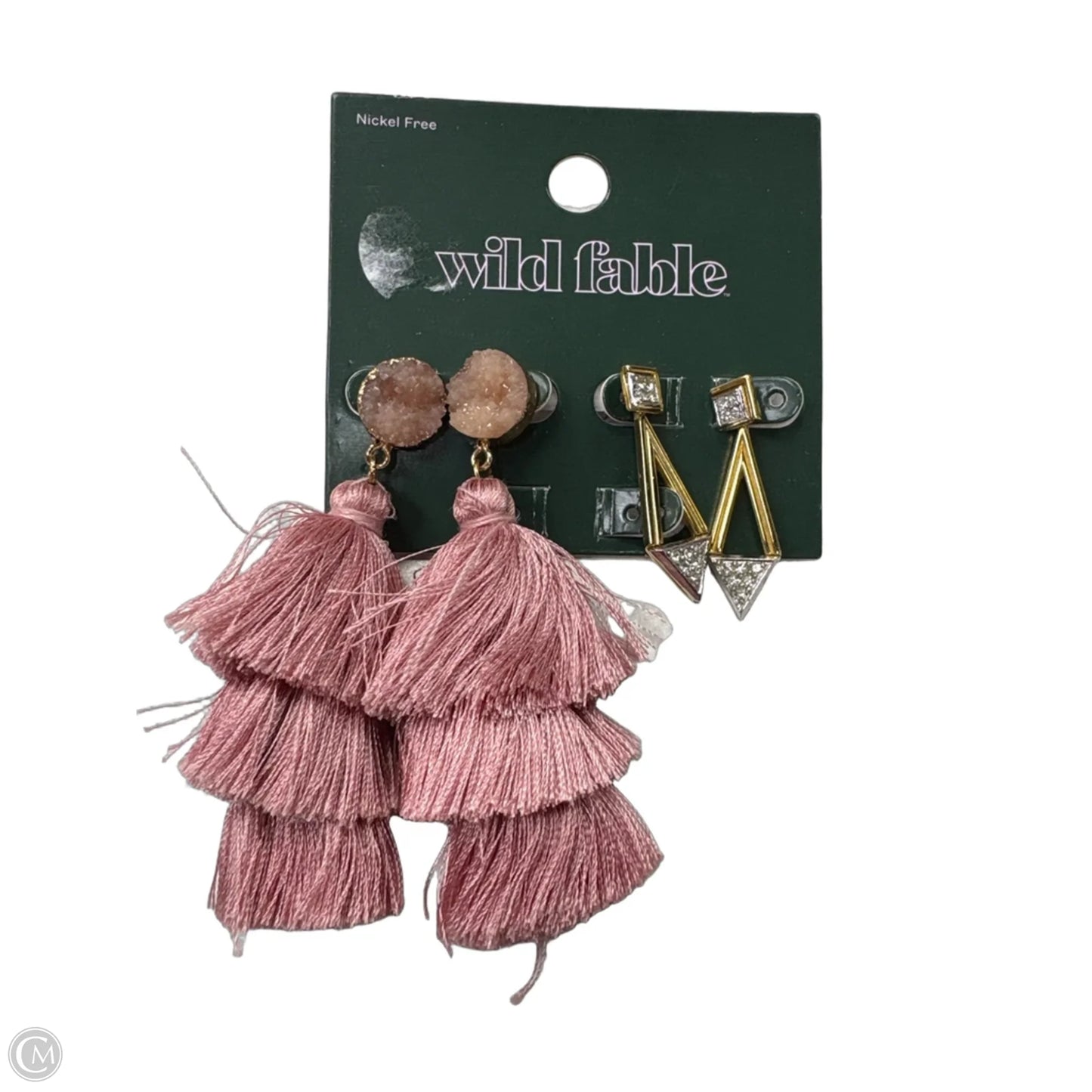 Earrings Dangle/drop By Wild Fable, Size: 02 Piece Set