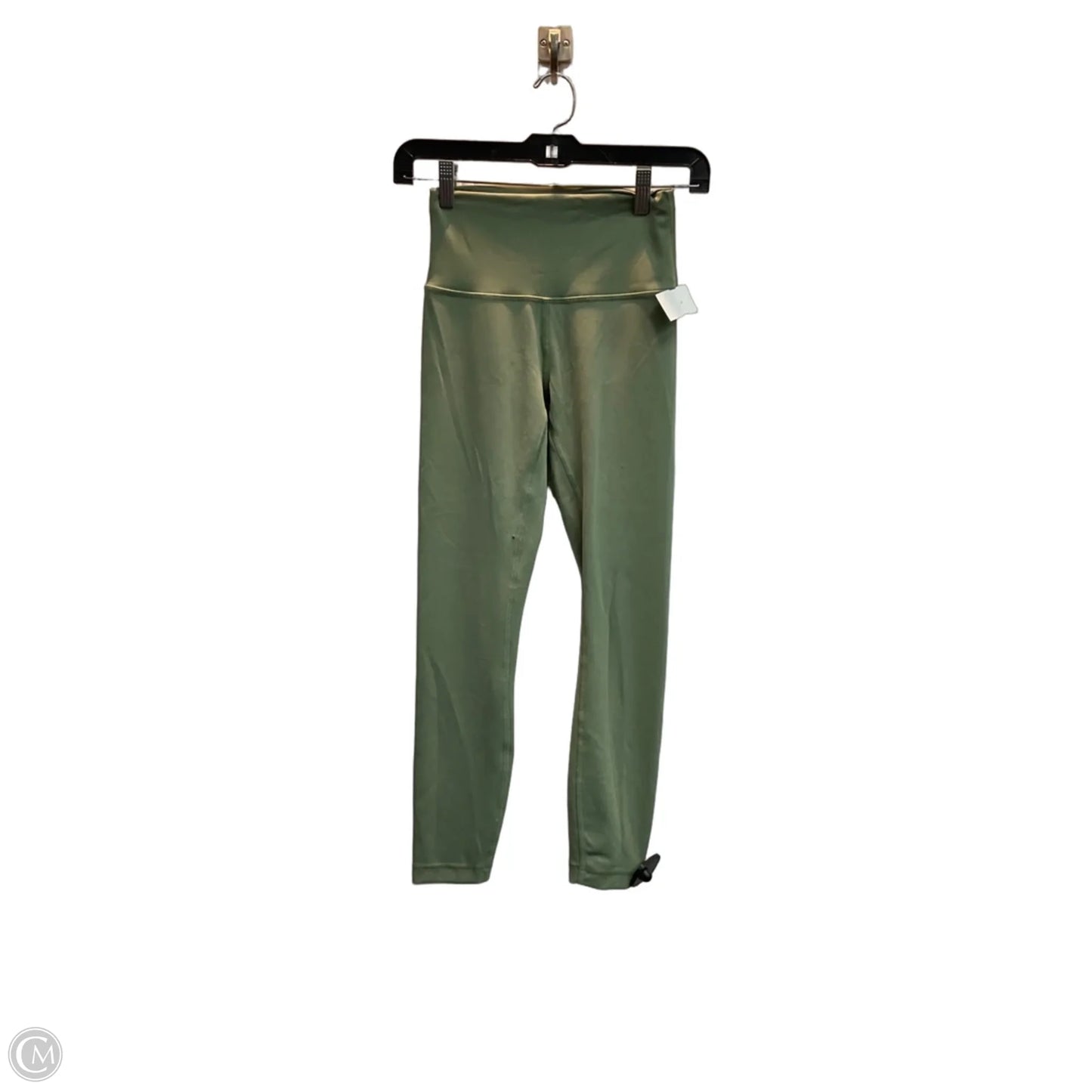 Athletic Leggings By Lululemon In Green, Size: S