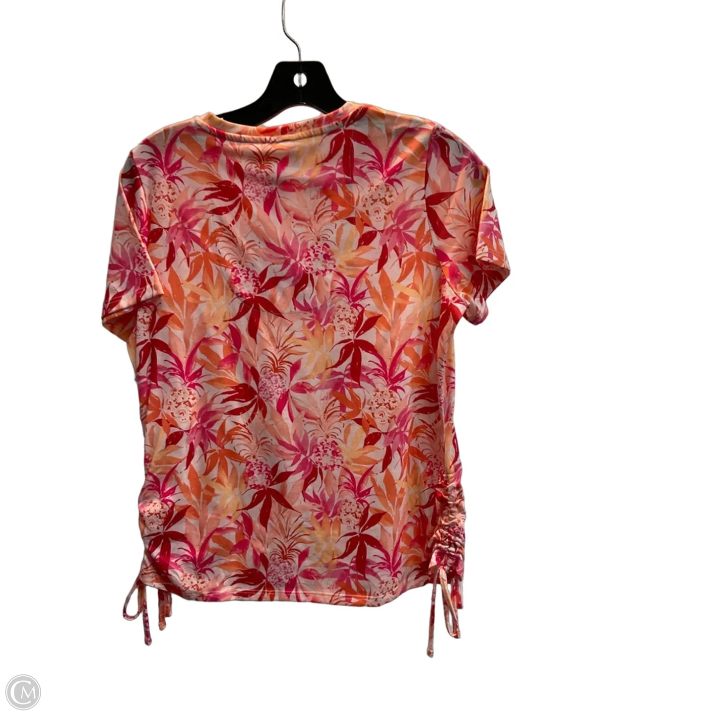 Top Short Sleeve By Stella Parker In Pink, Size: Sp