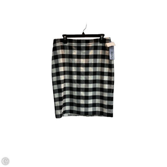 Skirt Midi By Ann Taylor In Checkered Pattern, Size: 12p
