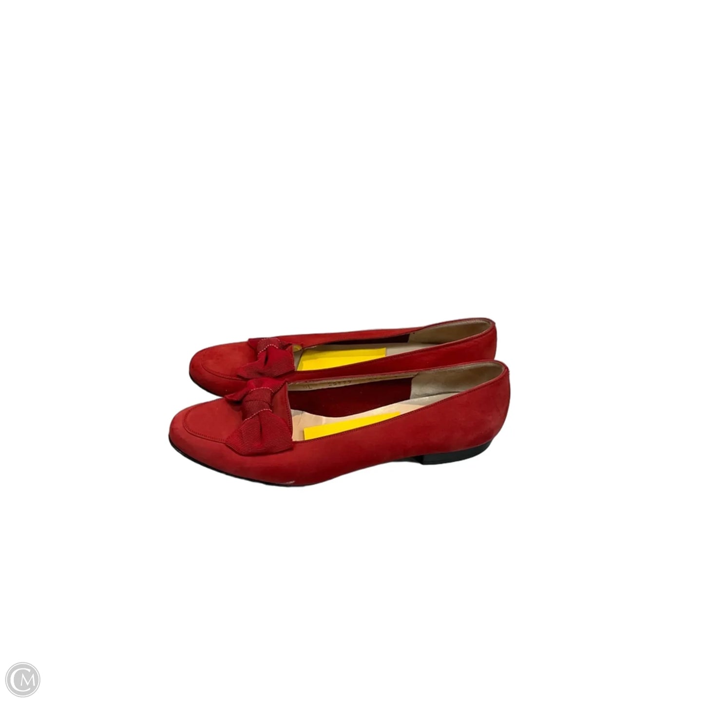 Shoes Luxury Designer By Ferragamo In Red, Size: 7