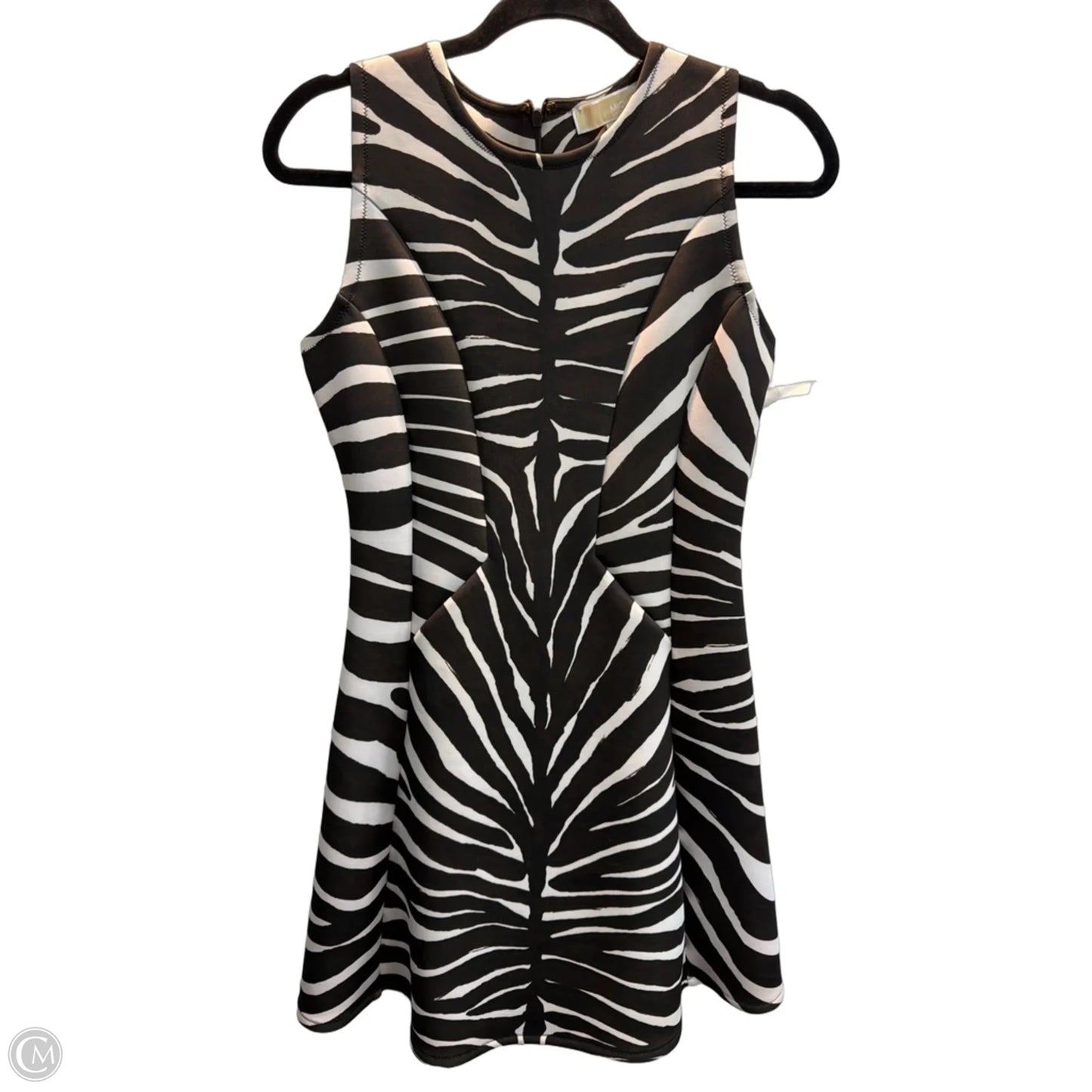 Dress Work By Michael By Michael Kors In Zebra Print, Size: S