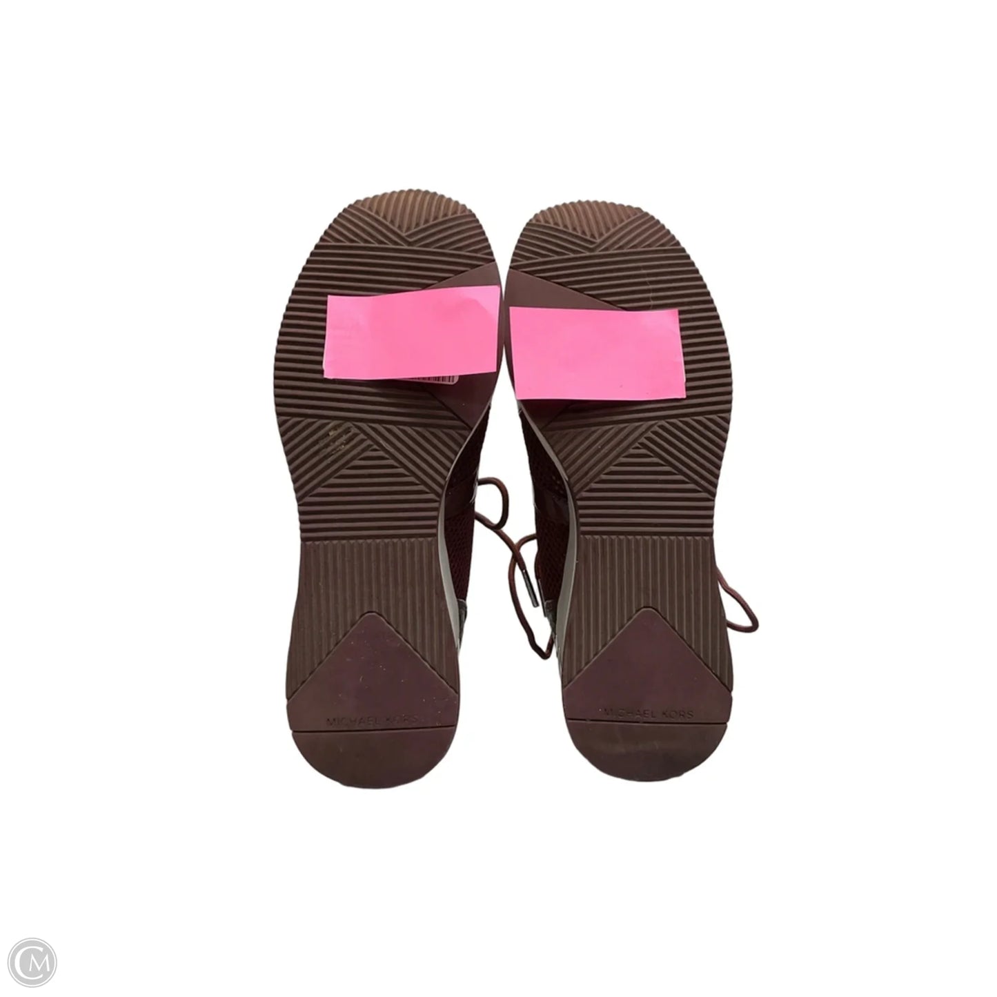 Shoes Sneakers By Michael By Michael Kors In Maroon, Size: 9