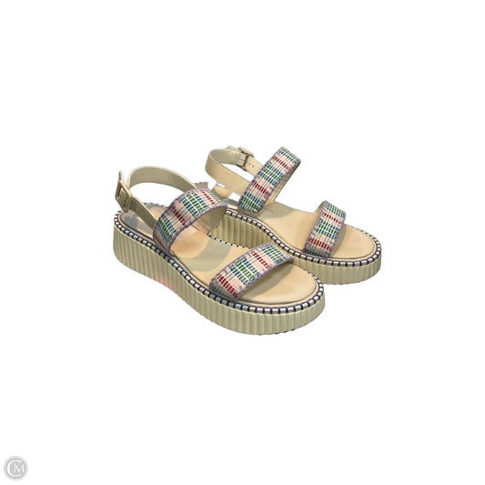 Sandals Heels Platform By Dolce Vita In Multi-colored, Size: 9.5