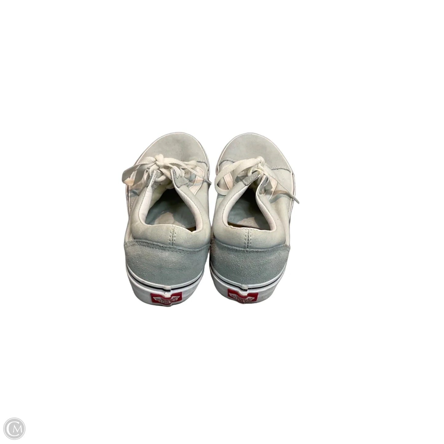 Shoes Sneakers By Vans In Aqua, Size: 10