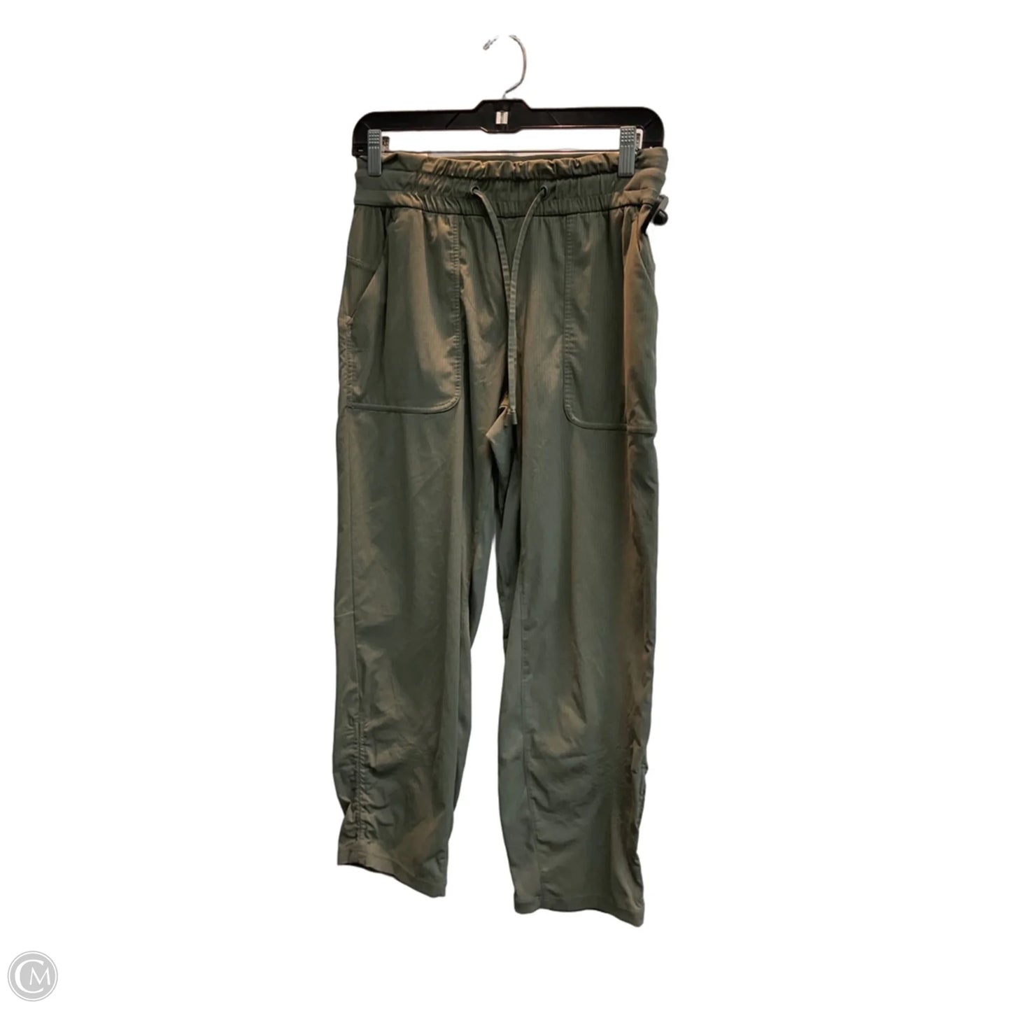 Athletic Capris By Lululemon In Green, Size: S