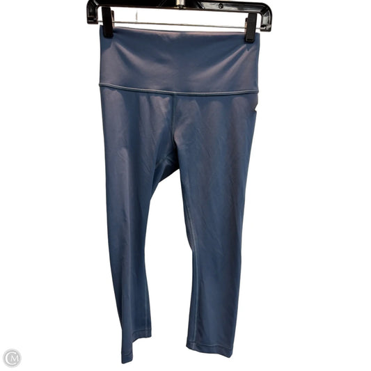Athletic Capris By Lululemon In Blue, Size: S