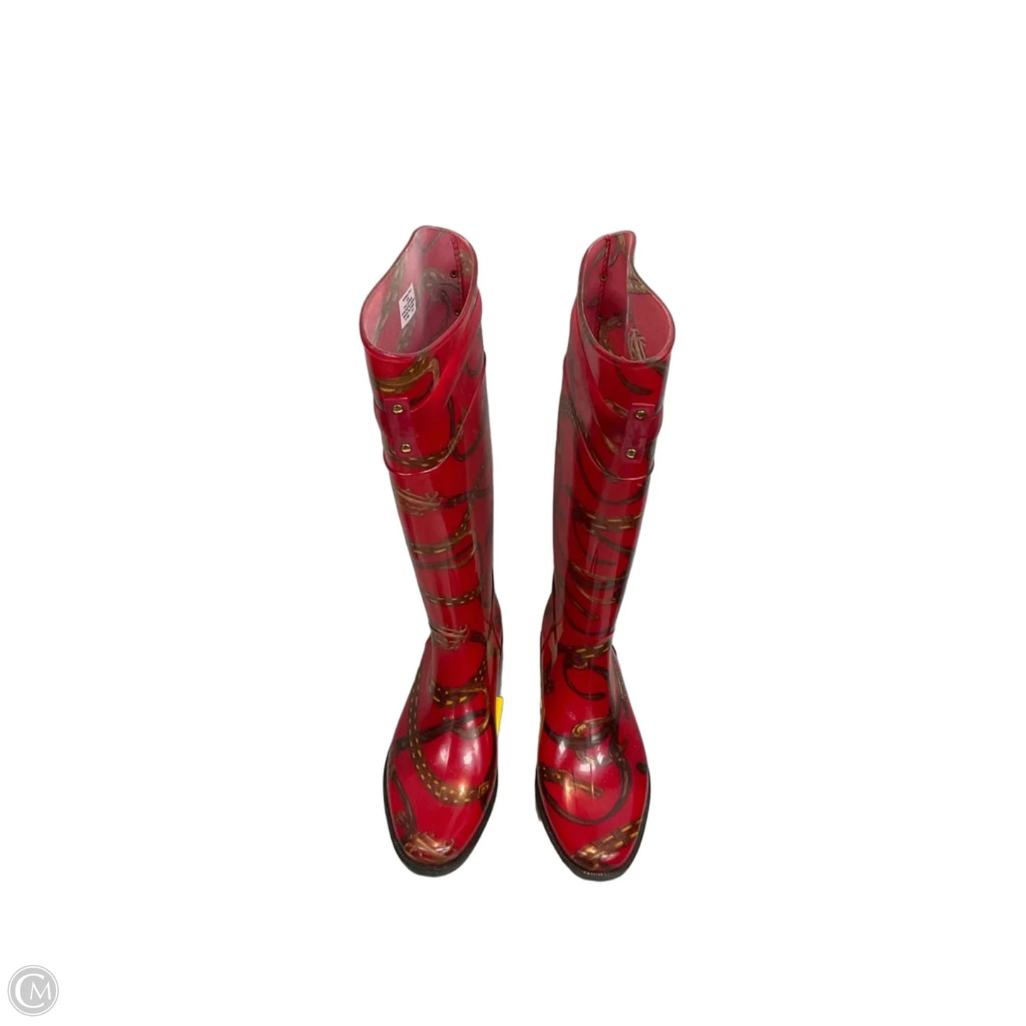 Boots Rain By Lauren By Ralph Lauren In Red, Size: 8