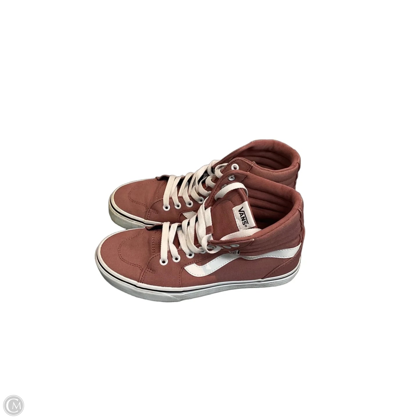 Shoes Sneakers By Vans In Pink, Size: 8