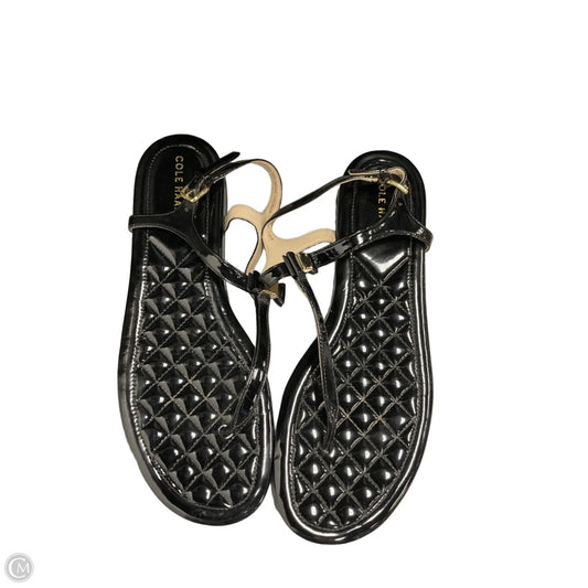 Sandals Flats By Cole-haan In Black, Size: 8