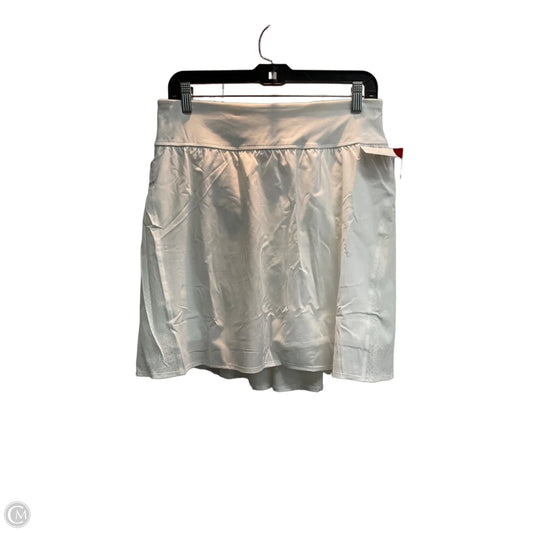 Athletic Skort By Spanx In White, Size: Xl