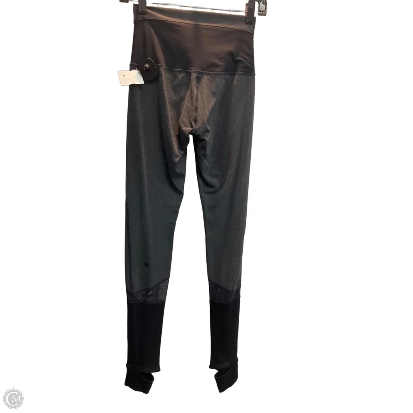 Athletic Leggings By Lululemon In Grey, Size: S