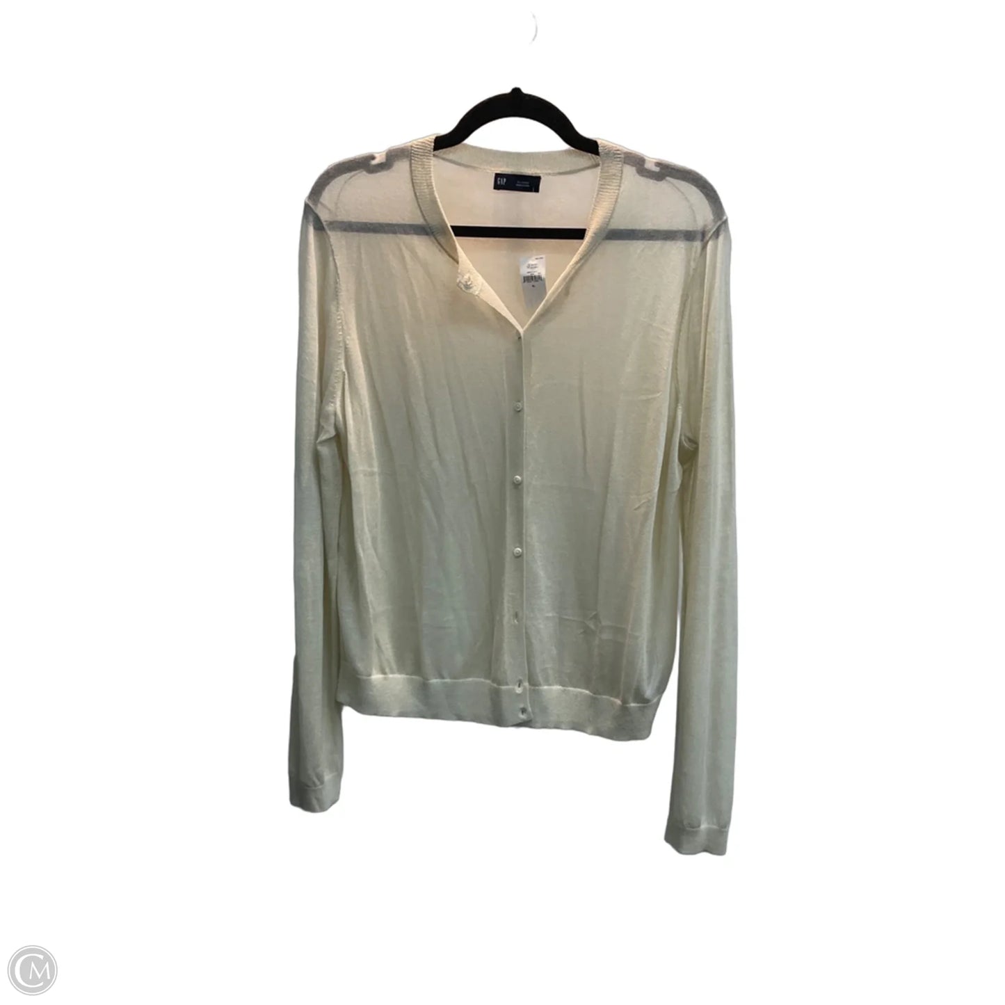 Cardigan By Gap In Taupe, Size: Xl