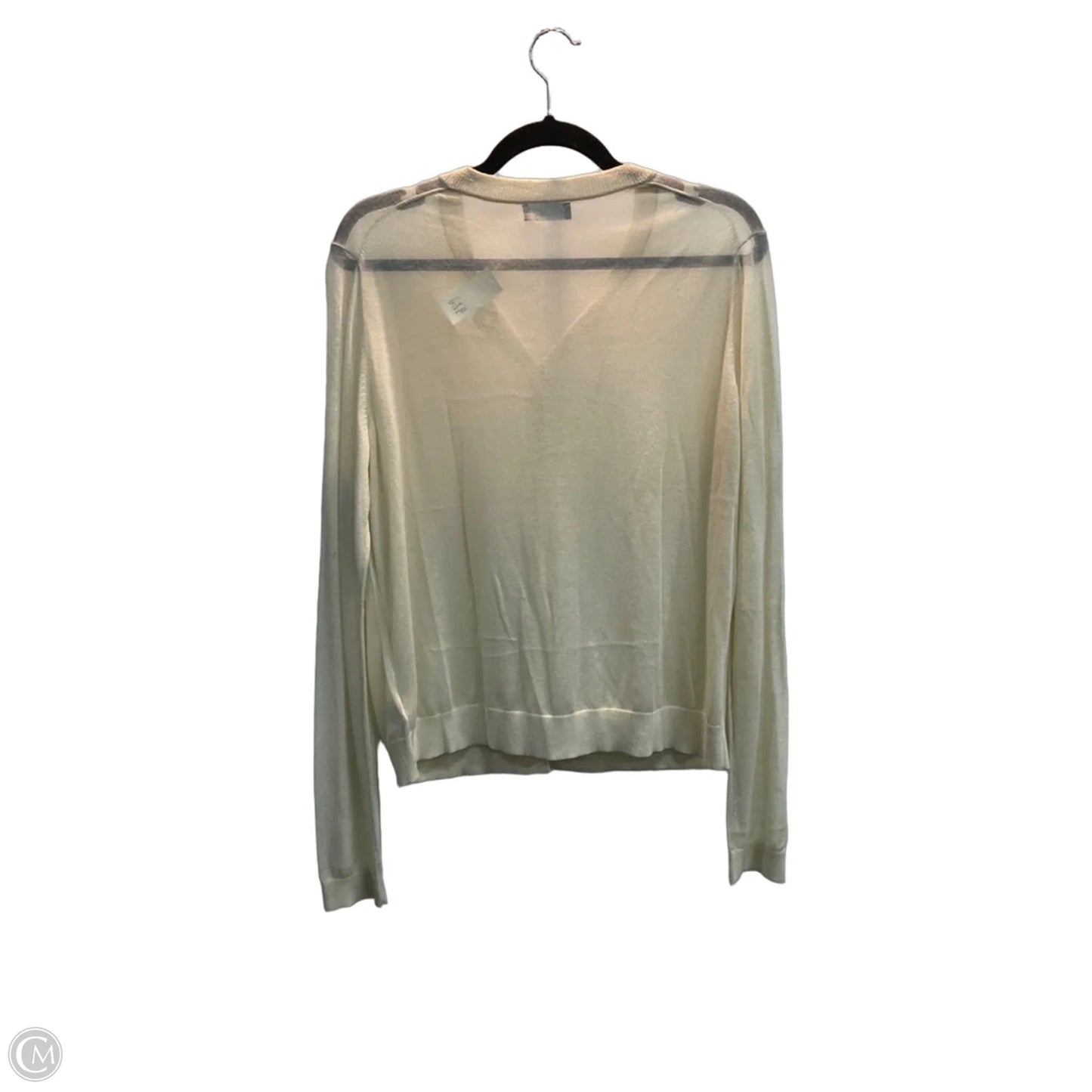 Cardigan By Gap In Taupe, Size: Xl