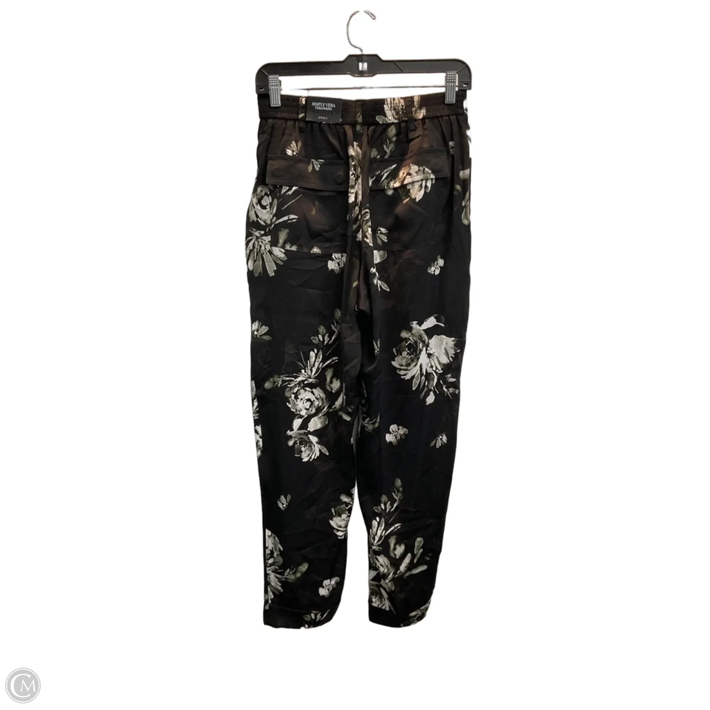 Pants Dress By Simply Vera In Floral Print, Size: S
