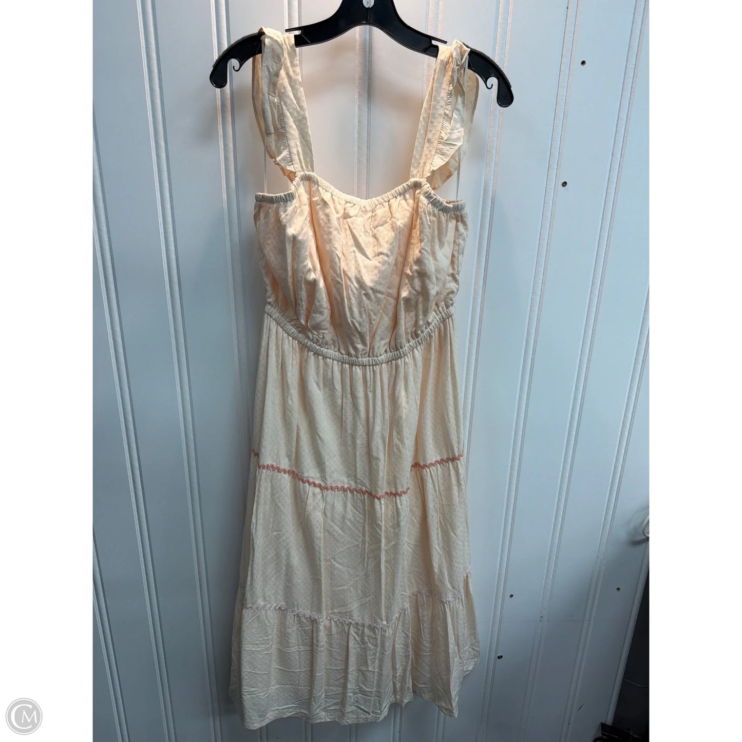 Dress Casual Maxi By Lc Lauren Conrad In Cream, Size: M