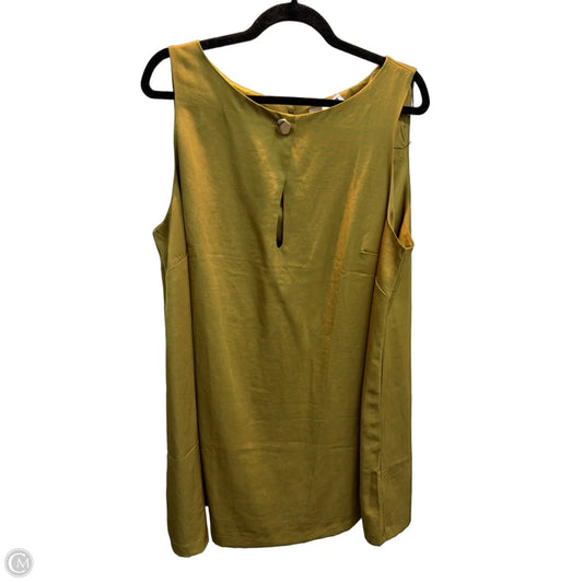 Dress Work By H&m In Chartreuse, Size: Xl