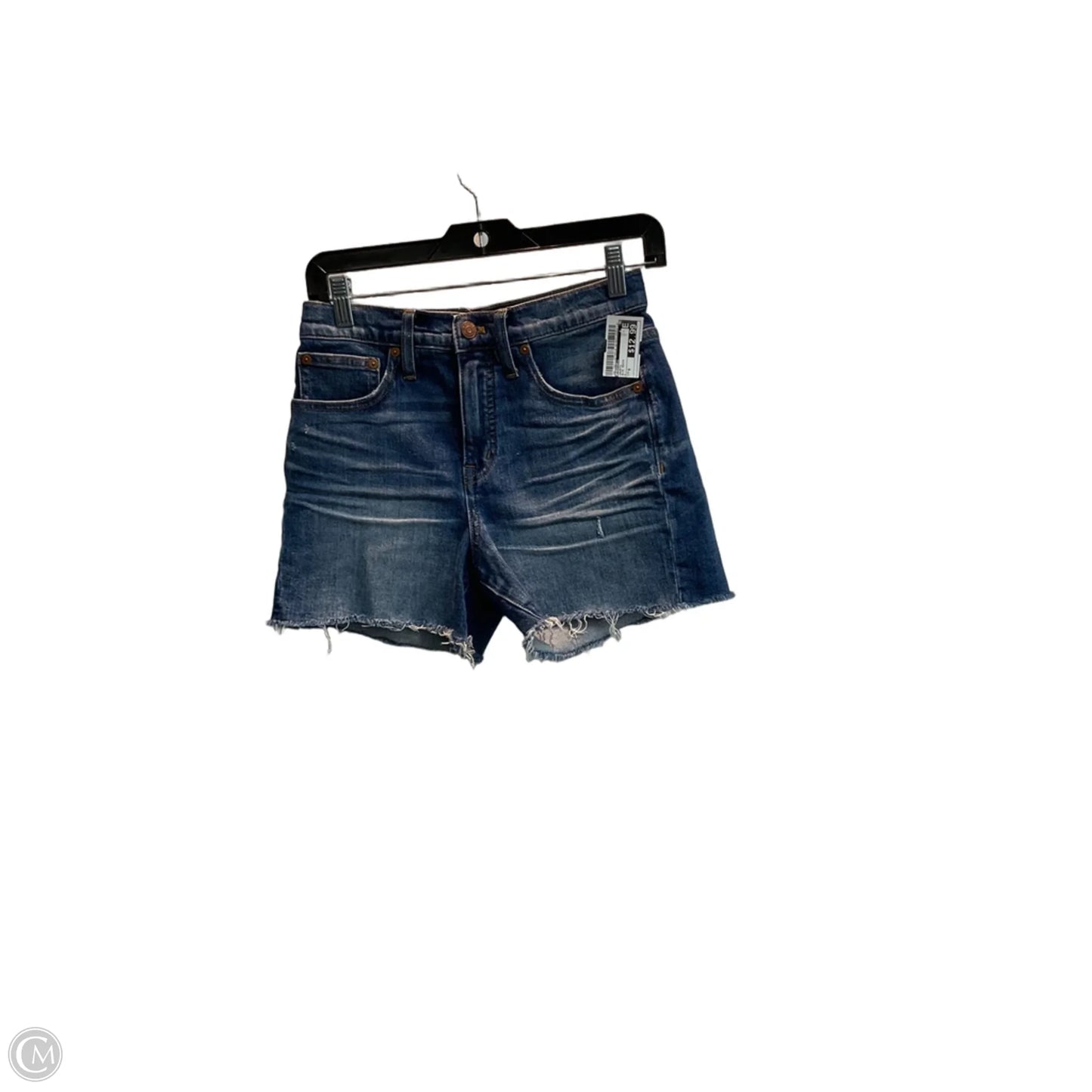 Shorts By Madewell In Blue Denim, Size: 0