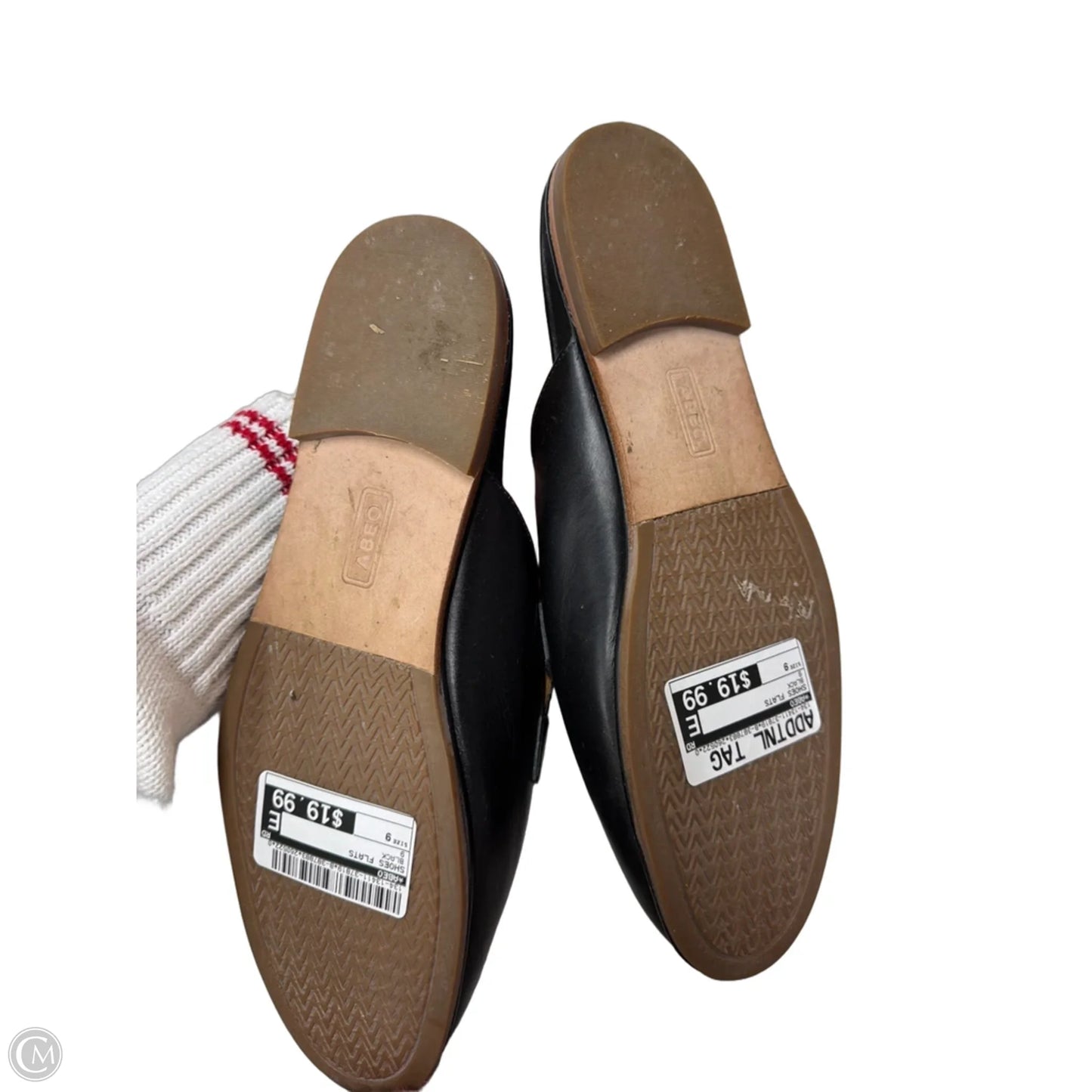 Shoes Flats By Abeo In Black, Size: 9