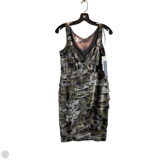 Dress Party Midi By London Times In Grey, Size: M