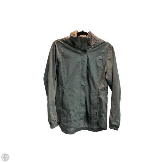 Jacket Windbreaker By The North Face In Grey, Size: M