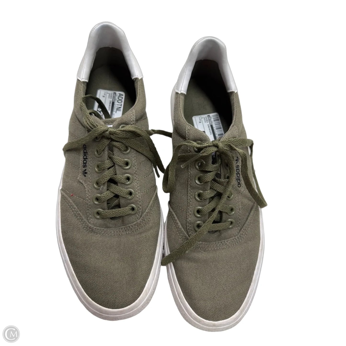 Shoes Sneakers By Adidas In Green, Size: 8
