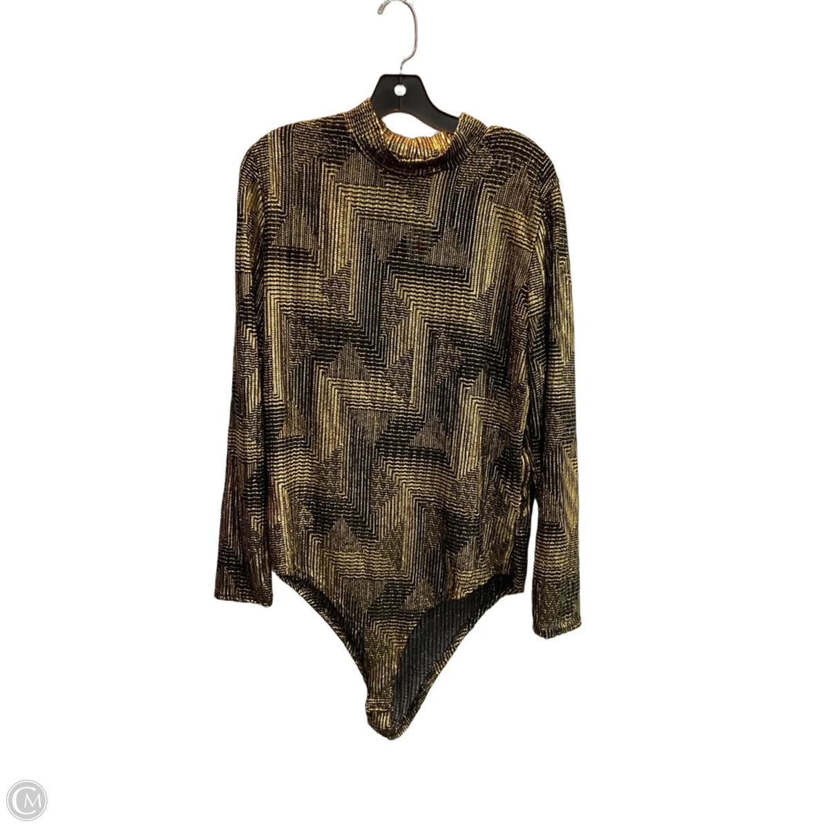 Bodysuit By Windsor In Gold, Size: 2x