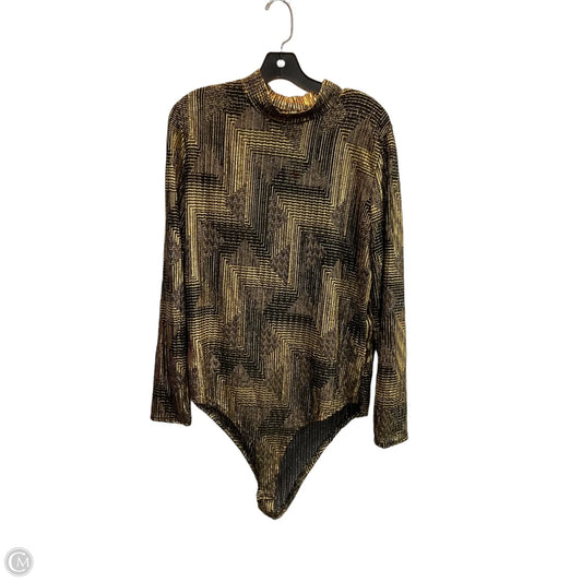Bodysuit By Windsor In Gold, Size: 2x