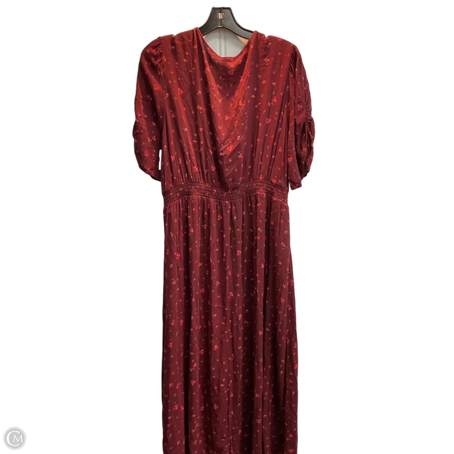 Dress Casual Maxi By Old Navy In Maroon, Size: Xl