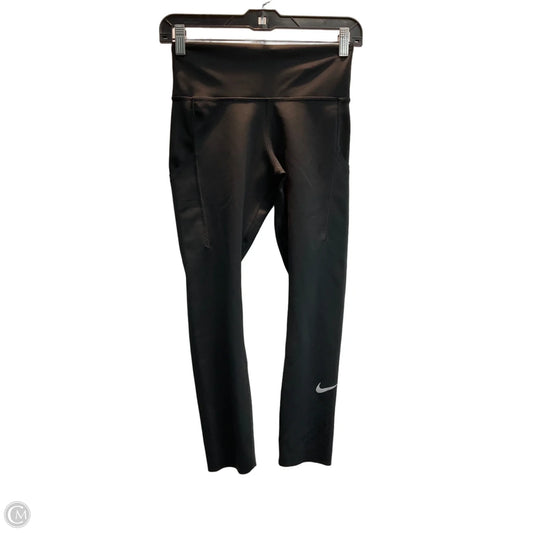 Athletic Leggings By Nike In Black, Size: S