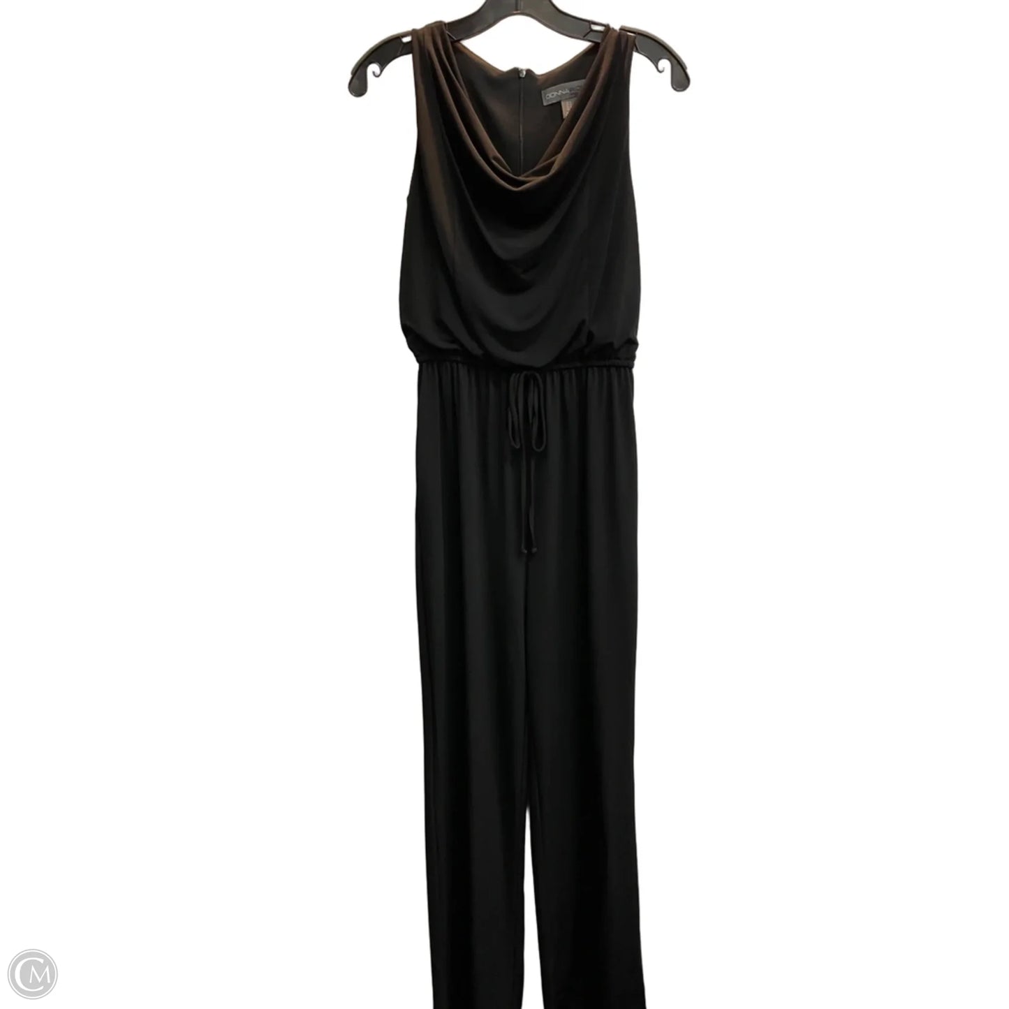 Jumpsuit By Donna Karan In Black, Size: S